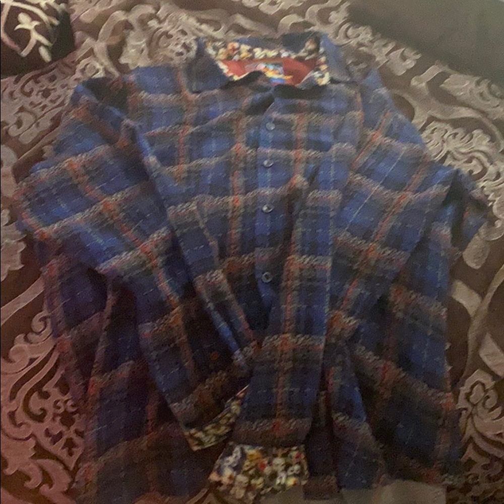 Robert Graham XL Button Down Dress Shirt